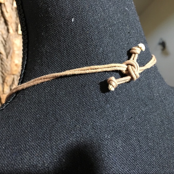 BOGO SALE! Cowrie Shell & Beaded Macrame Necklace - Picture 4 of 4